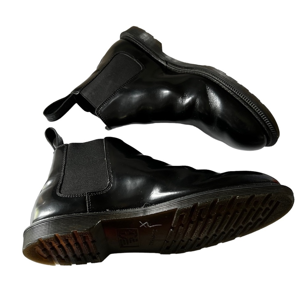Dr Martens Boots Ankle Chukka black Air Wair Wilde Slip Resistant sz 6 - Picture 4 of 5